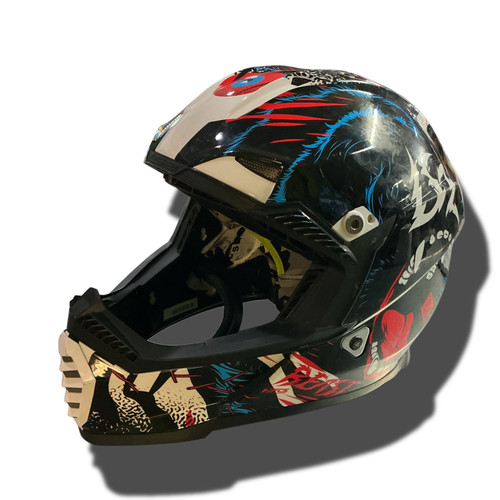 Vist Large View of Product Image Which is Used LS2 JR MOTO HELMET Junior Helmet Black SM
