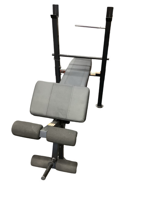 Vist Large View of Product Image Which is Used Cap STRENGTH STANDARD WEIGHT BENCH FID Bench Black