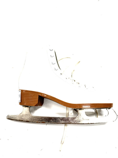 Vist Large View of Product Image Which is Used DOMINION WHITE FIGURE SKATE WomensFigure Skate White Senior 7
