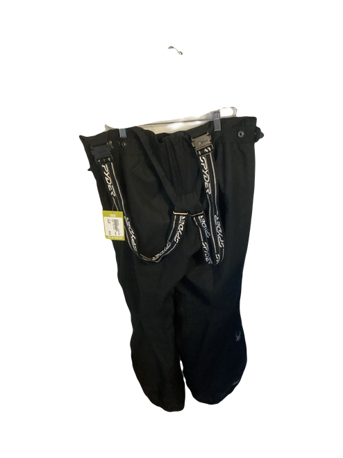 Vist Large View of Product Image Which is Used Spyder Snow Bibs M Black MD