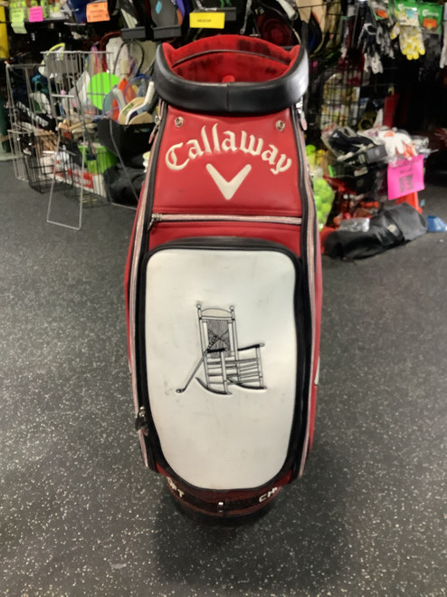 Vist Large View of Product Image Which is Used Callaway GREAT BIG BERTHA Mens Cart Bag Red