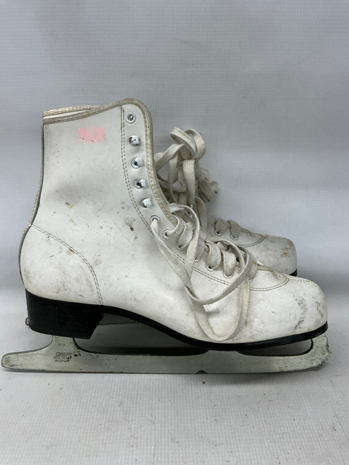 Vist Large View of Product Image Which is Used WHITE FIGURE SKATES WomensFigure Skate White Senior 10