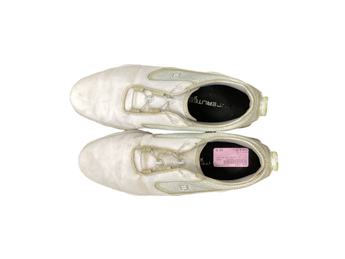 Vist Large View of Product Image Which is Used Foot Joy Mens Golf Shoes White Senior 12