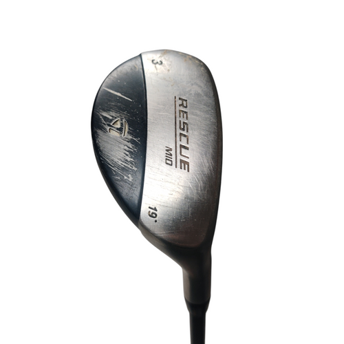 Vist Large View of Product Image Which is Used Taylormade RESCUE MID 3 Mens Hybrid Club Right Hand 3 Hybrid