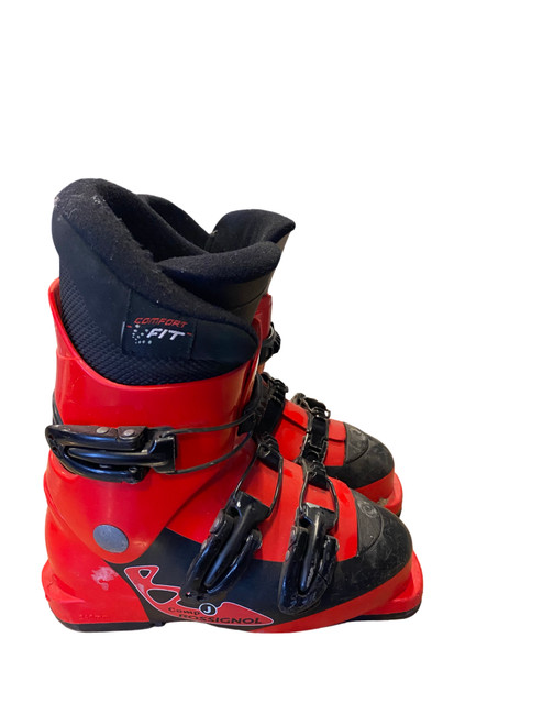 Vist Large View of Product Image Which is Used Rossignol COMP J Boys DH Ski Boot Red 205 MP - J01