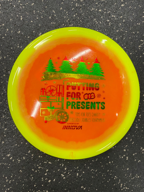 Vist Large View of Product Image Which is Used Innova SAVANT LE Disc Golf Driver Orange