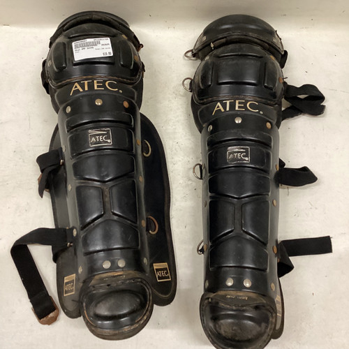 Vist Large View of Product Image Which is Used Atec UMP SHINS Umpire Leg Guards