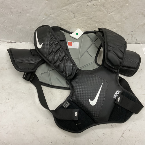 Vist Large View of Product Image Which is Used Nike VAPOR Lacrosse Shoulder Pads Black MD