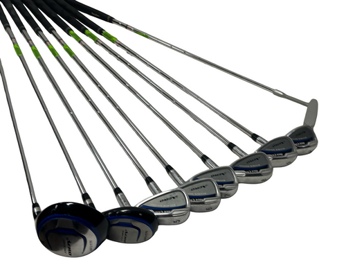 Vist Large View of Product Image Which is Used Tour Craft AERO POWER FACE Golf Set RH 9-Piece