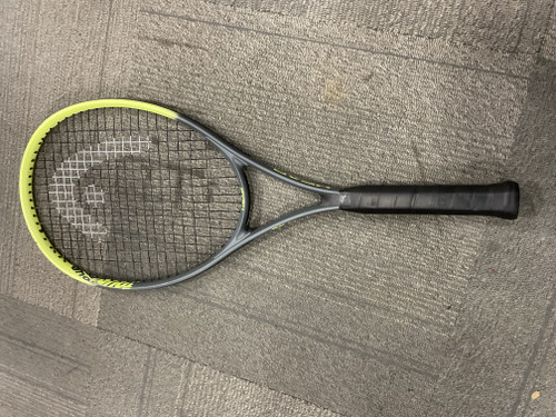 Vist Large View of Product Image Which is Used Head TOUR PRO Adult Tennis Racquet Green 4 3/8"