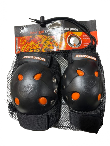 Vist Large View of Product Image Which is Used Mongoose Skateboard Kneepads Black MD