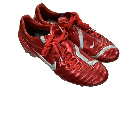 Vist Large View of Product Image Which is Used Nike Soccer Cleats Red Senior 13