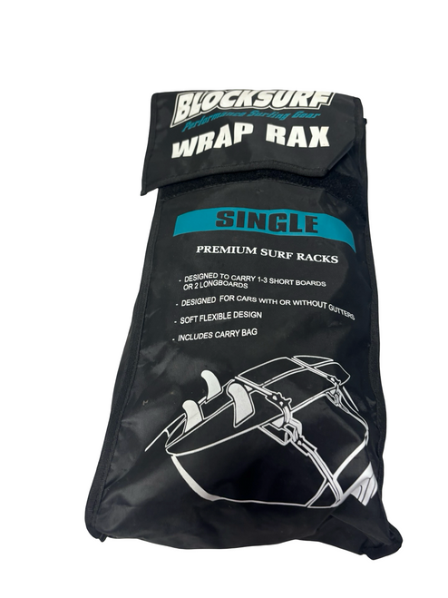 Vist Large View of Product Image Which is Used Block Surf WRAP RAX SINGLE Surfboard Rack