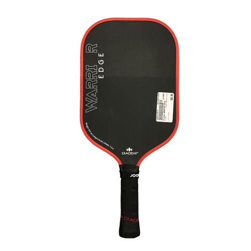 Vist Large View of Product Image Which is Used Diadem WARRIOR EDGE Pickleball Racquet Black