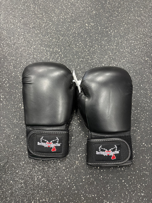 Vist Large View of Product Image Which is Used Century Boxing Gloves Black Senior