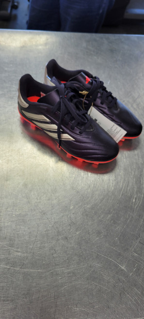 Vist Large View of Product Image Which is  Adidas Soccer Cleats Purple Junior 01.5