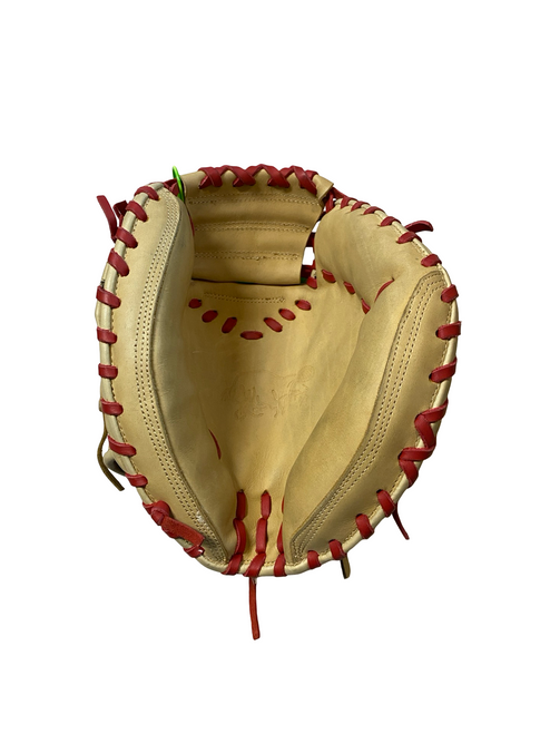 Vist Large View of Product Image Which is Used USA BULLHIDE PRO K1 SERIES BB/SB Catchers RH Throw Brown 35"