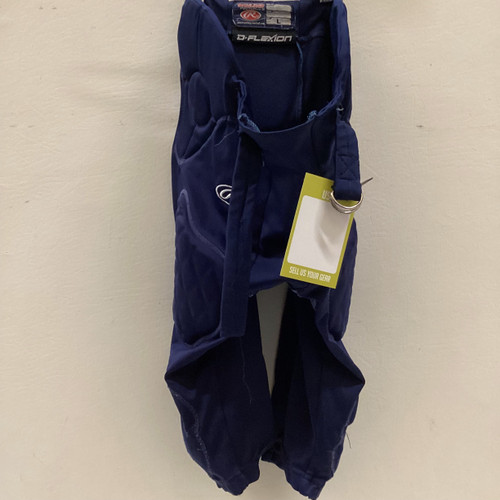 Vist Large View of Product Image Which is Used Rawlings Youth FB Integrated Pants Navy Blue LG