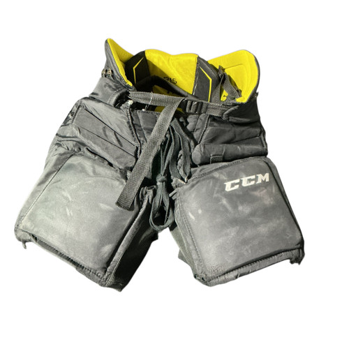 Vist Large View of Product Image Which is Used CCM RS1 Junior Goalie Pant Black SM
