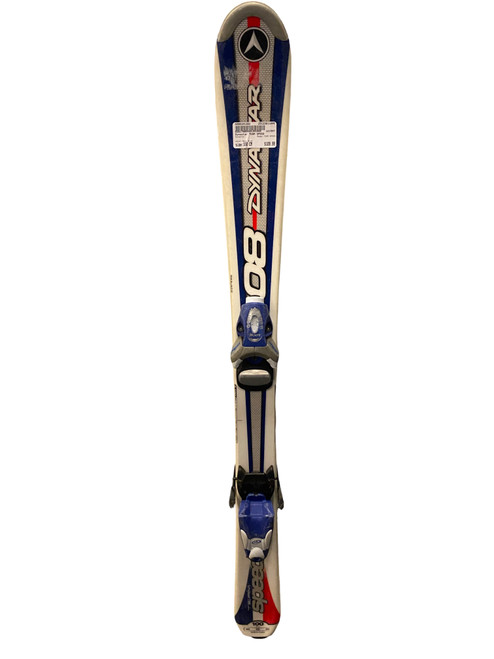 Vist Large View of Product Image Which is Used Dynastar TEAM SPEED Boys DH Ski/Binding Navy Blue 100 cm