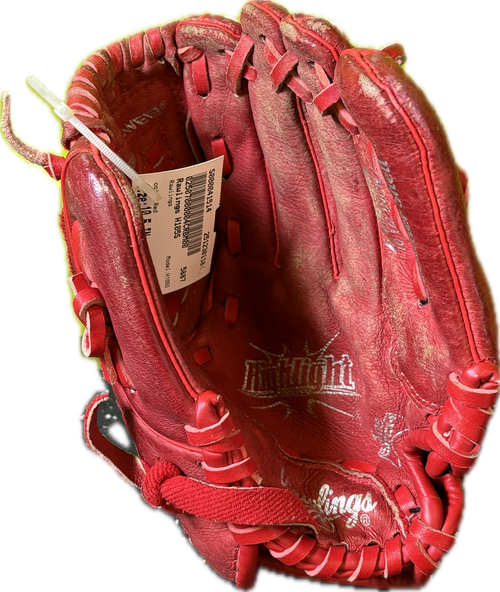 Vist Large View of Product Image Which is Used Rawlings H105S BB/SB Glove RH Throw Red 10 1/2"