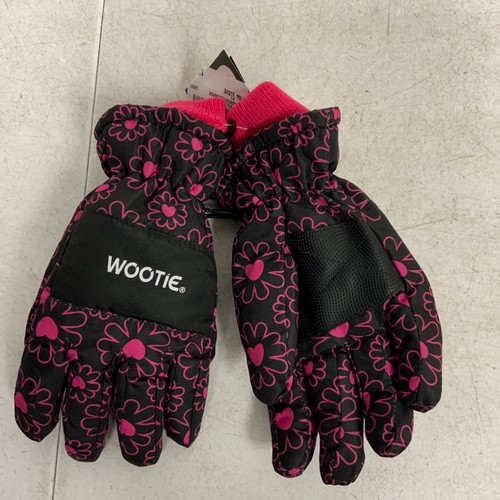 Vist Large View of Product Image Which is Used WOOTIE Outerwear Boys Gloves Black Junior