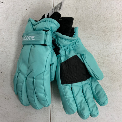 Vist Large View of Product Image Which is Used WOOTIE Outerwear Boys Gloves Turquoise Junior