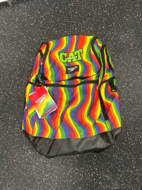 Vist Large View of Product Image Which is Used Speedo CAT Cougars Swim Backpack