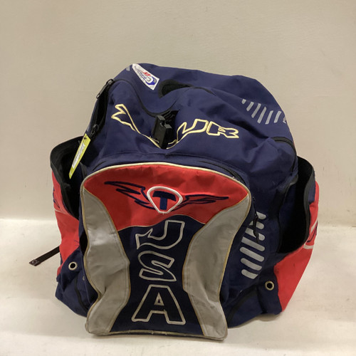 Vist Large View of Product Image Which is Used Tour Skate Sr Hockey Backpack Black/Navy/Red