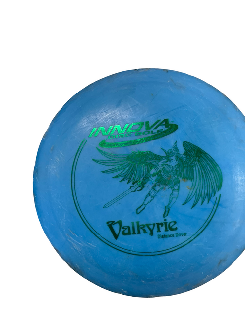 Vist Large View of Product Image Which is Used Innova VALKYRIE Disc Golf Driver Royal Blue