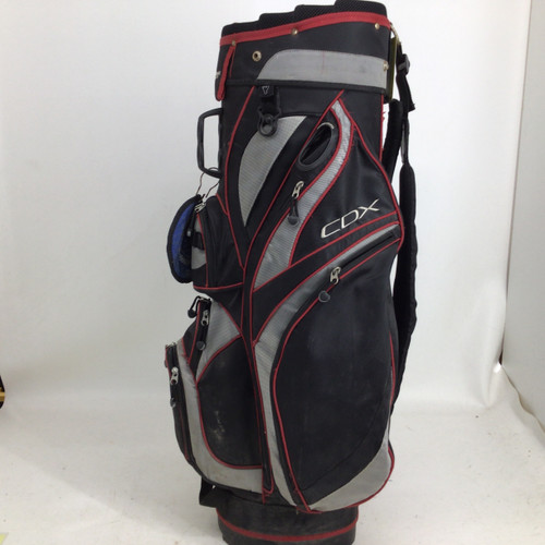 Vist Large View of Product Image Which is Used Orlimar SPORT CDX 13 WAY CART BAG Mens Cart Bag Black