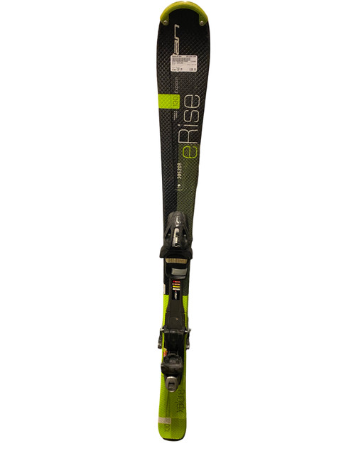 Vist Large View of Product Image Which is Used Elan EXPLORE Boys DH Ski/Binding Black 130 cm