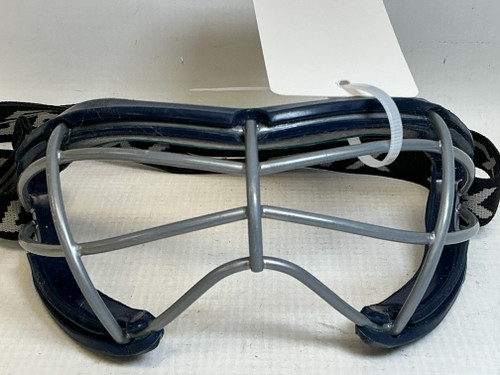 Vist Large View of Product Image Which is Used STX ZSEE S Lacrosse Facial Protect Navy Blue Senior