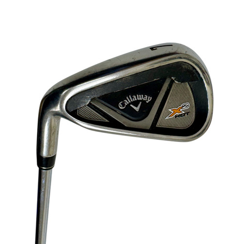Vist Large View of Product Image Which is Used Callaway X2 HOT Men's LH 7 Iron Steel Shaft