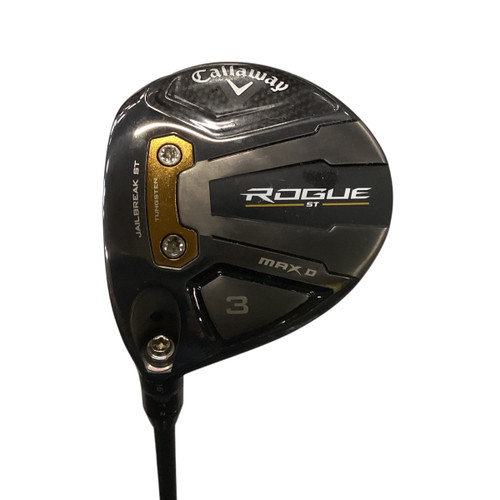 Vist Large View of Product Image Which is Used Callaway ROGUE ST MAX D Mens Fairway Wood LH 3 Wood