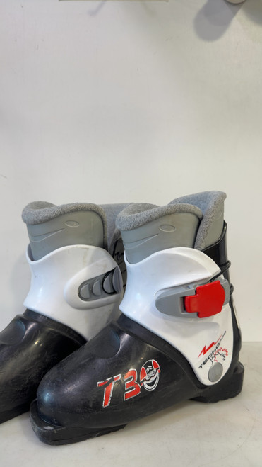 Vist Large View of Product Image Which is Used Tecno Pro T30 Boys DH Ski Boot Black 205 MP - J01