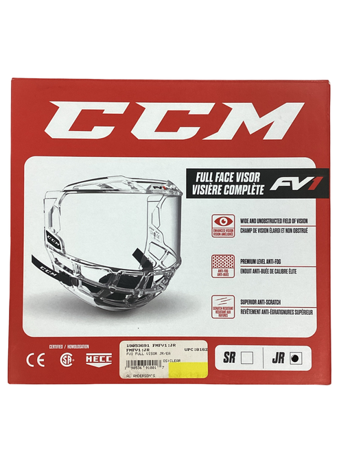 Vist Large View of Product Image Which is Used CCM Hockey Full Visor SM