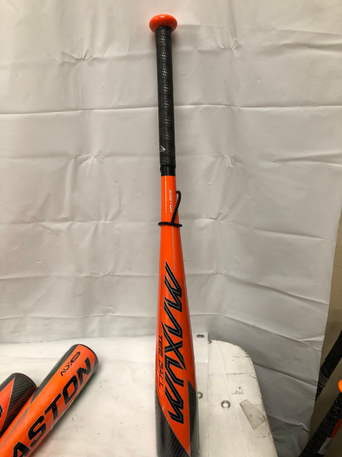 Vist Large View of Product Image Which is Used Easton 2025 MAXUM BB/SB T-Ball Bat Orange 26"