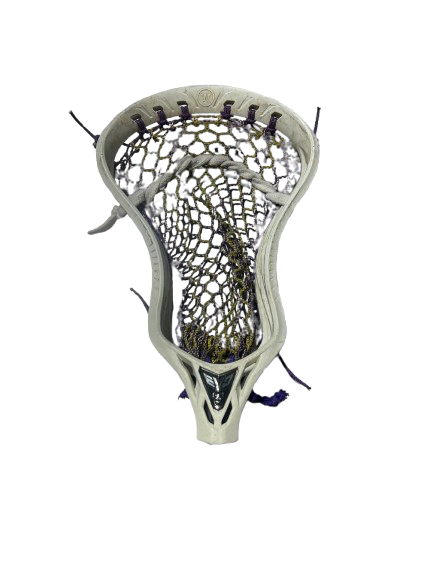 Vist Large View of Product Image Which is Used Warrior WARRIOR EVO HEAD STRUNG Mens Lacrosse Head White
