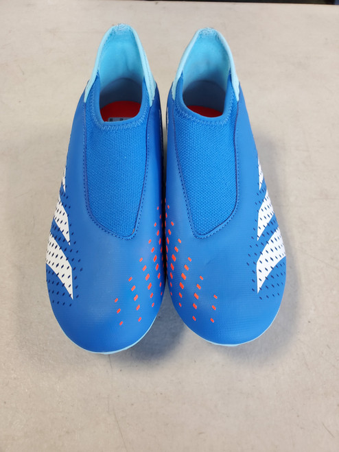 Vist Large View of Product Image Which is Used Adidas Soccer Cleats Royal Blue Junior 05