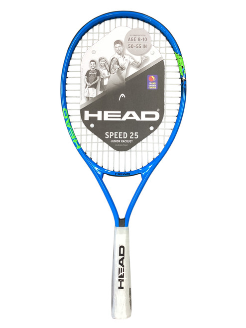 Vist Large View of Product Image Which is Used Head SPEED 25 Junior Tennis Racquet Carolina Blue 25"