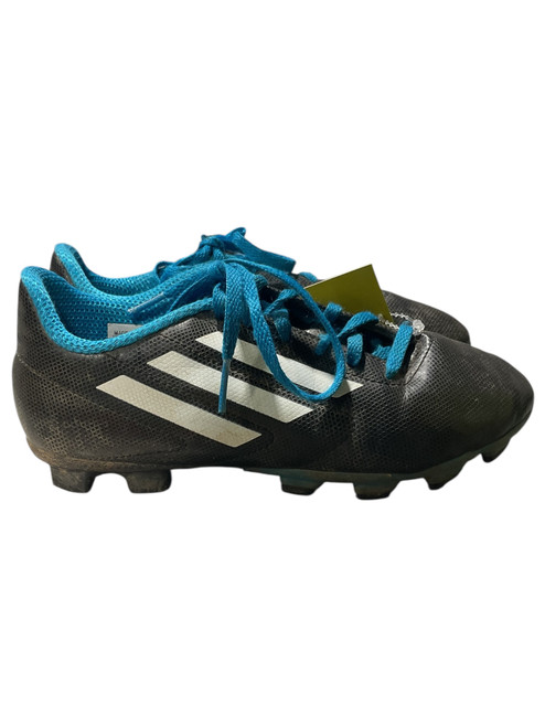 Vist Large View of Product Image Which is Used Adidas Soccer Cleats Black Junior 02.5
