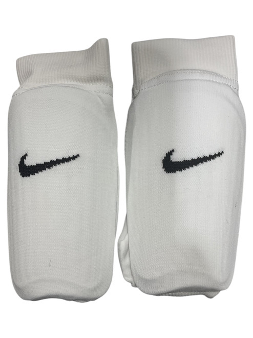 Vist Large View of Product Image Which is Used Nike SHIN SOCK Soccer Socks White SM