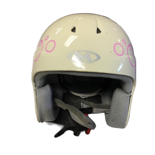 Vist Large View of Product Image Which is Used Marker Snowsport Helmet Youth White One Size