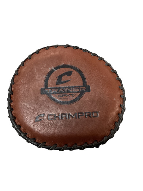 Vist Large View of Product Image Which is Used Champro CPXT PANCAKE MITT BB/SB Training Aid