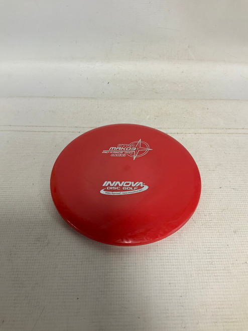 Vist Large View of Product Image Which is Used Innova STAR MAKO3 Disc Golf Mid Range Red 180g