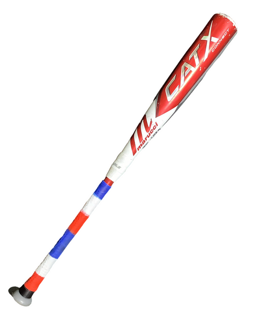 Vist Large View of Product Image Which is Used Marucci CAT X CONNECT BB/SB USSSA 2 3/4 Bat 31"