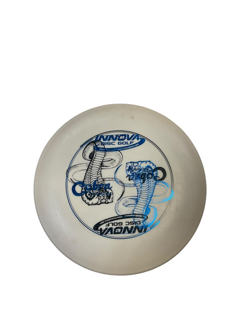 Vist Large View of Product Image Which is Used Innova DX COBRA Disc Golf Mid Range White 171g