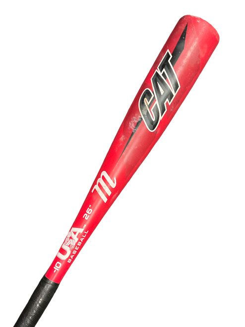 Vist Large View of Product Image Which is Marucci, CAT, BB/SB, USA, 2 1/2, Bat, 26"