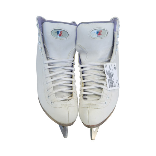 Vist Large View of Product Image Which is Used Riedell 113 SKATES WomensFigure Skate White Senior 6